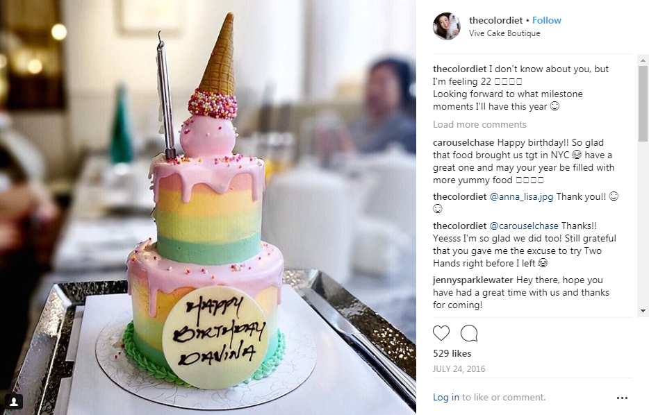 2 Tiers Uni-Cone | Rainbow