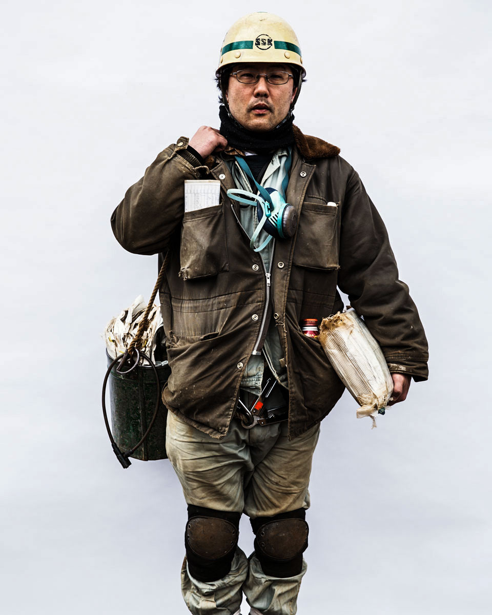   A shipyard worker Sasebo, Japan 2016        