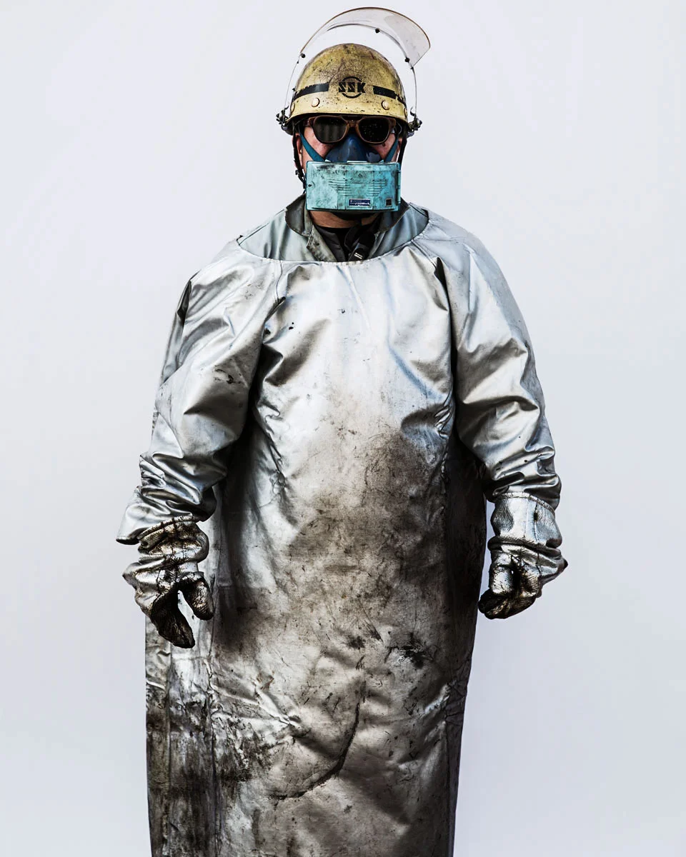   A shipyard worker Sasebo, Japan 2016        