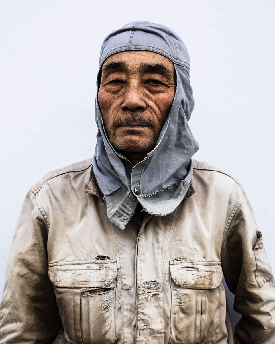   A shipyard worker Sasebo, 2016        