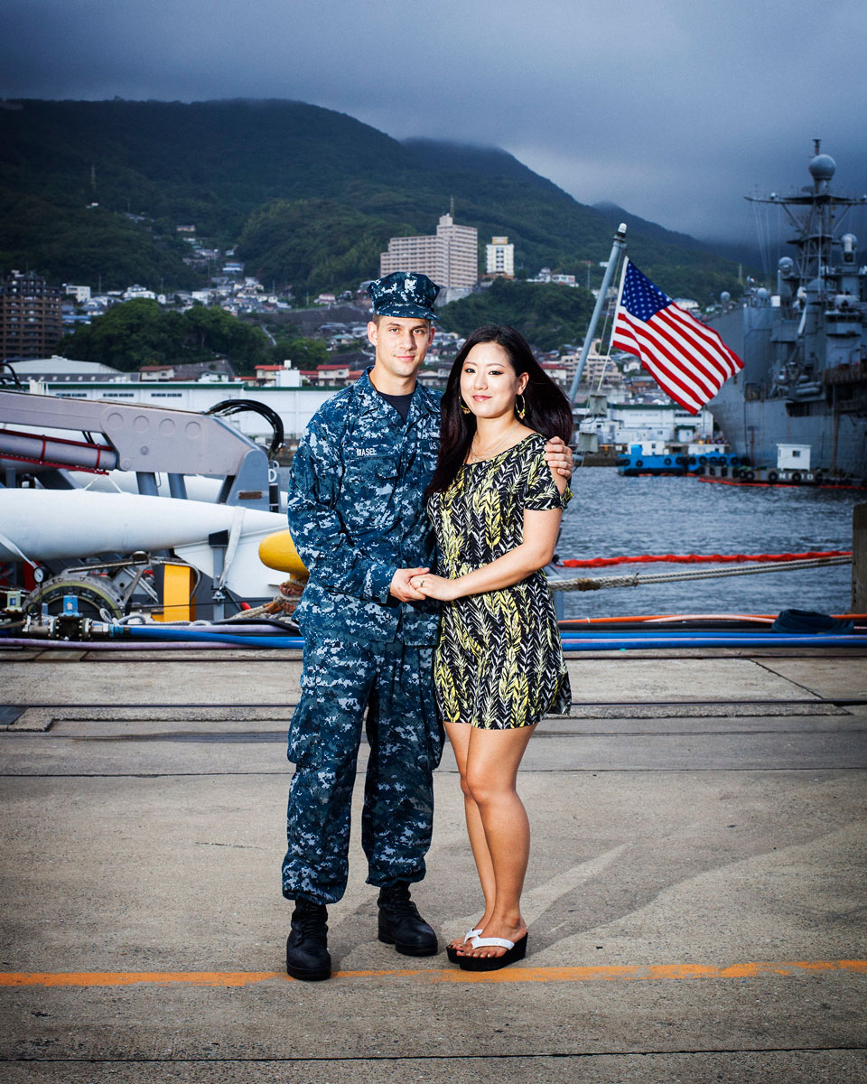   Zack and Nara (Sasebo, Japan 2014)&nbsp;        