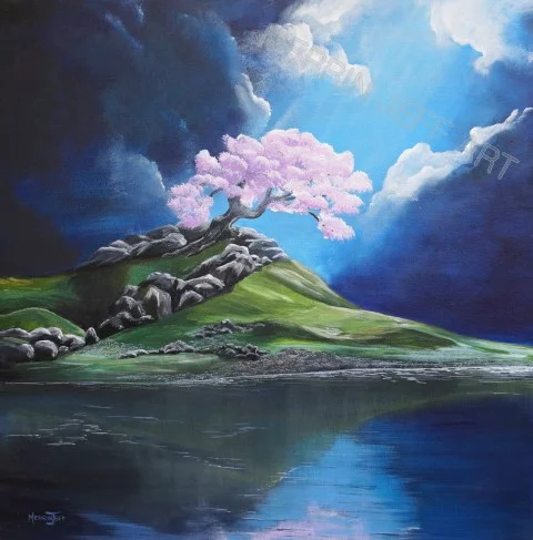 MOONBEAMS ON BLOSSOMS:
