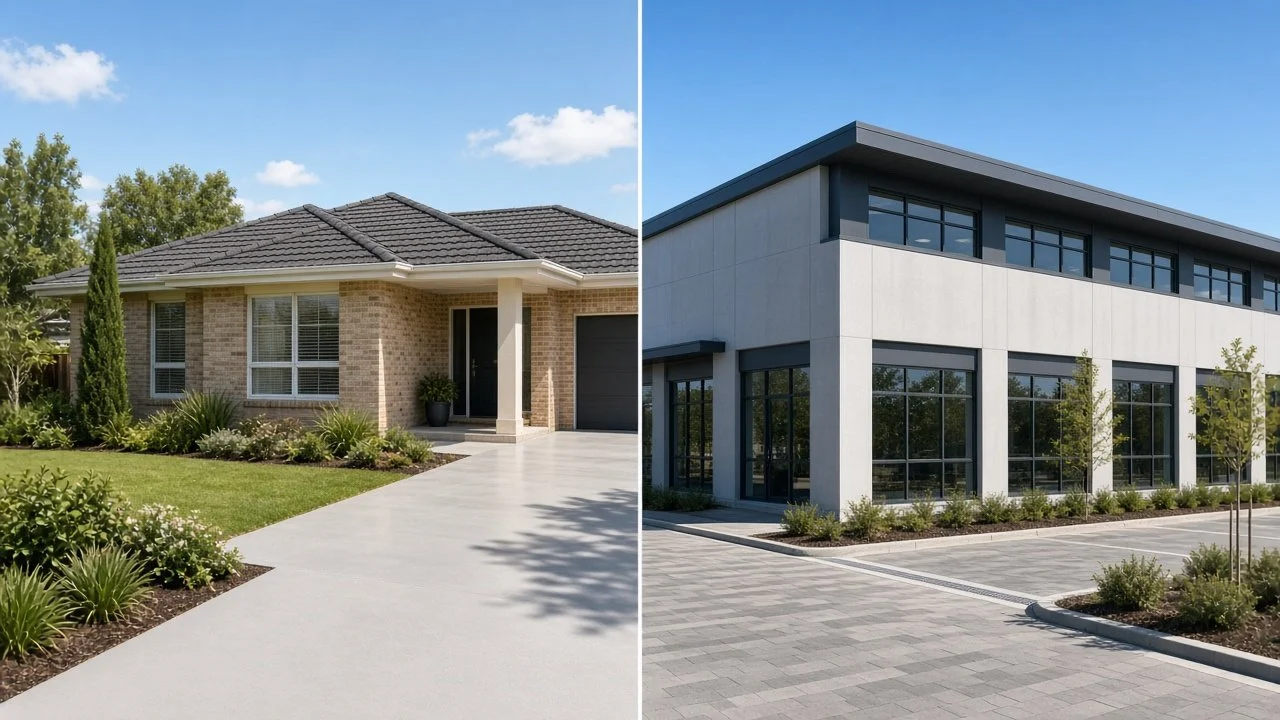 Residential and commercial pressure cleaning