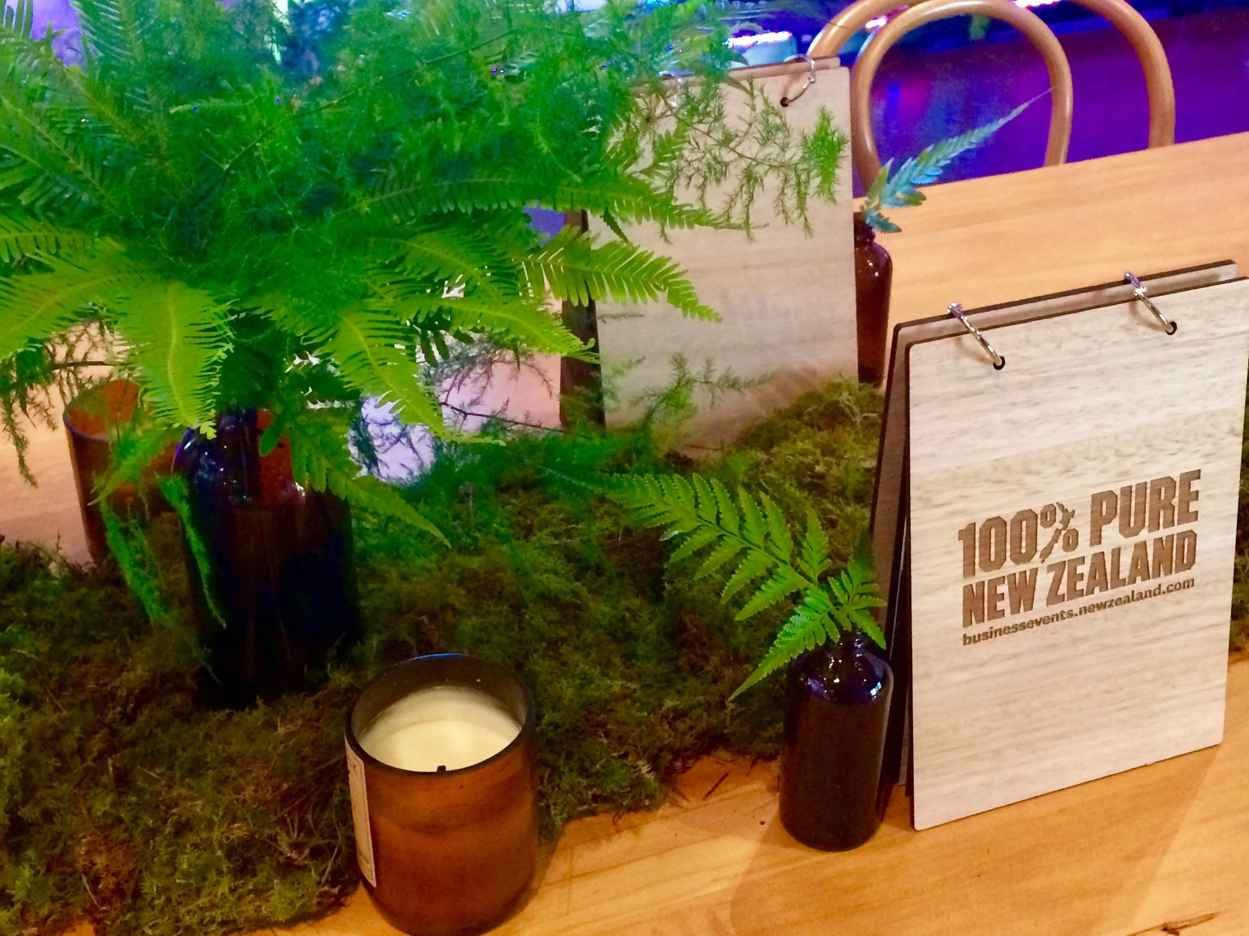 Client: Tourism New Zealand Theming and Floristry: Unicorn Group