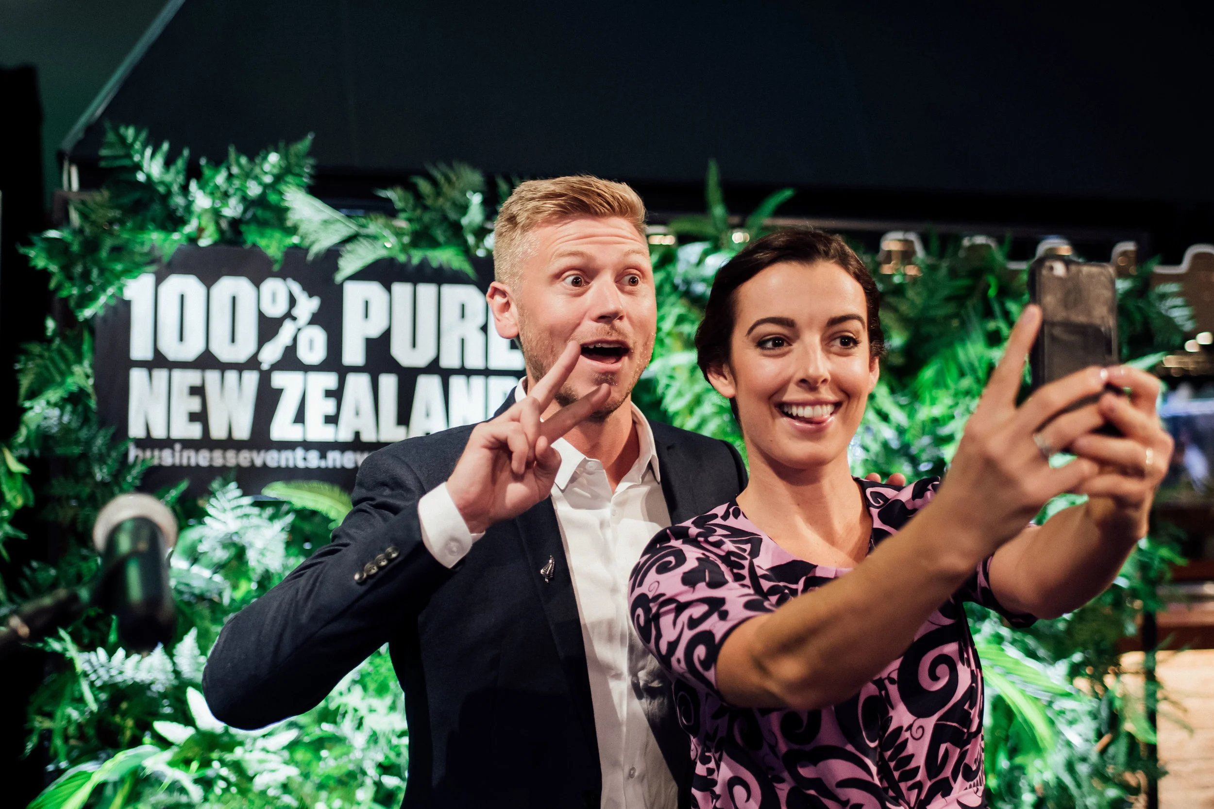 Snaps by the green wall 