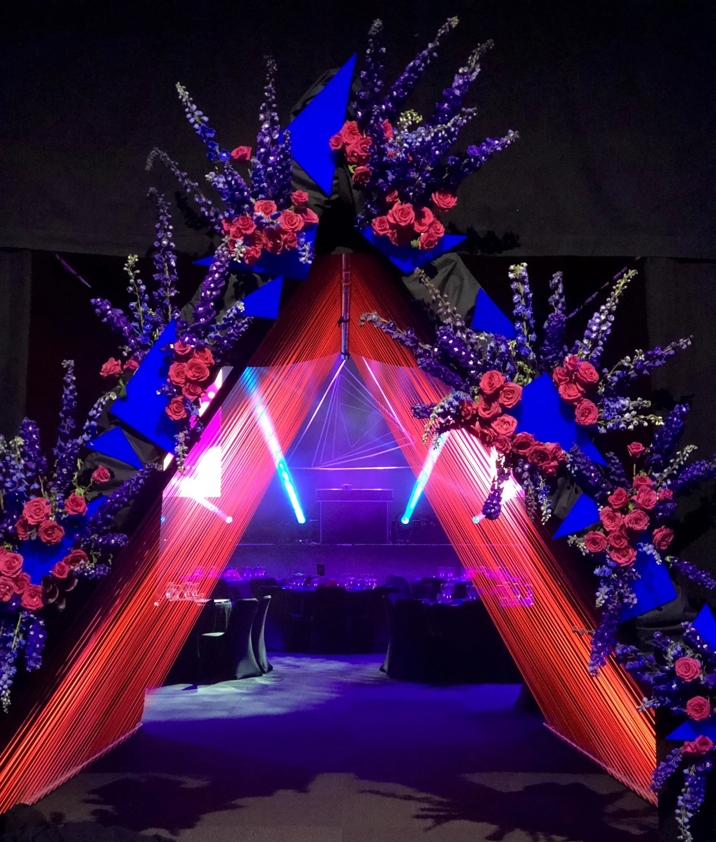 Client: Private Corporate Event Curation: Unicorn Group Theming, Styling and Installation: Unicorn Group AV: Tom Tom Productions and Ultra Vision Audio