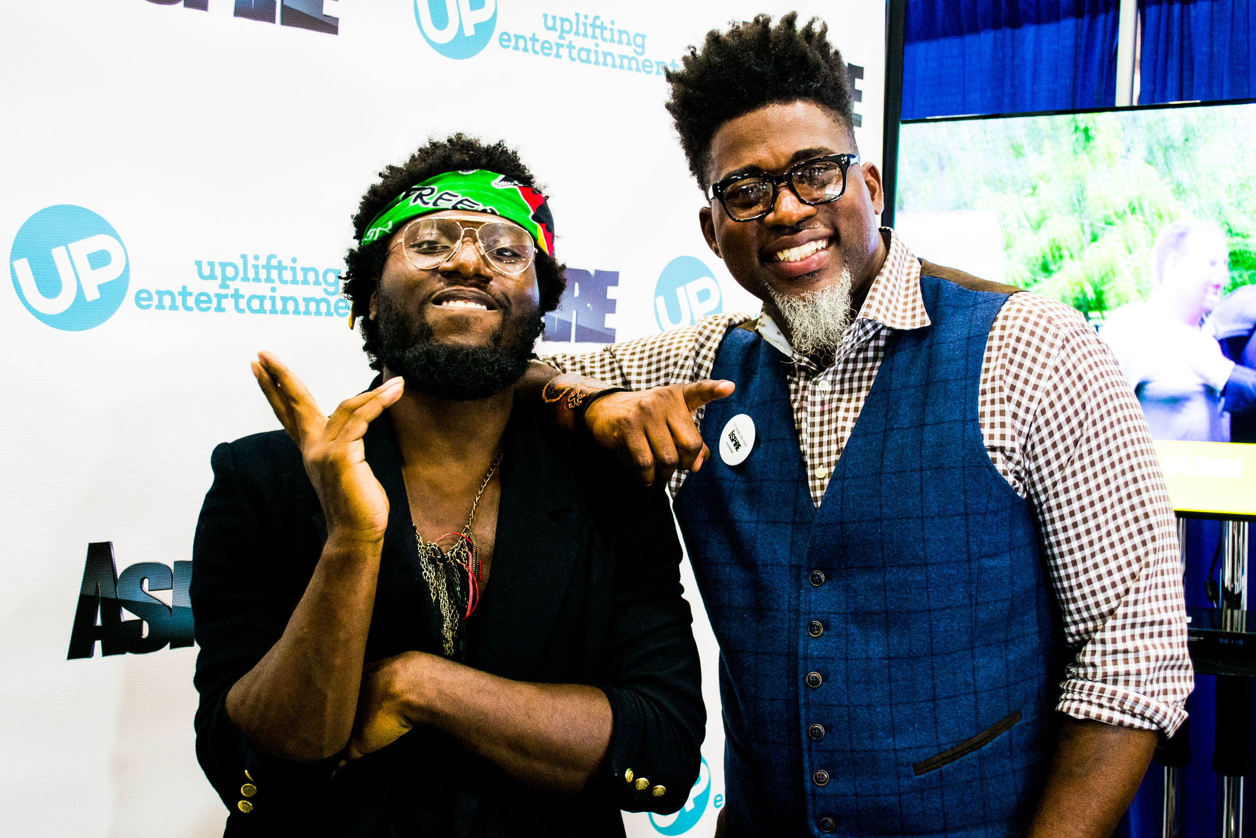 Drew Davey with David Banner at CBC 2015