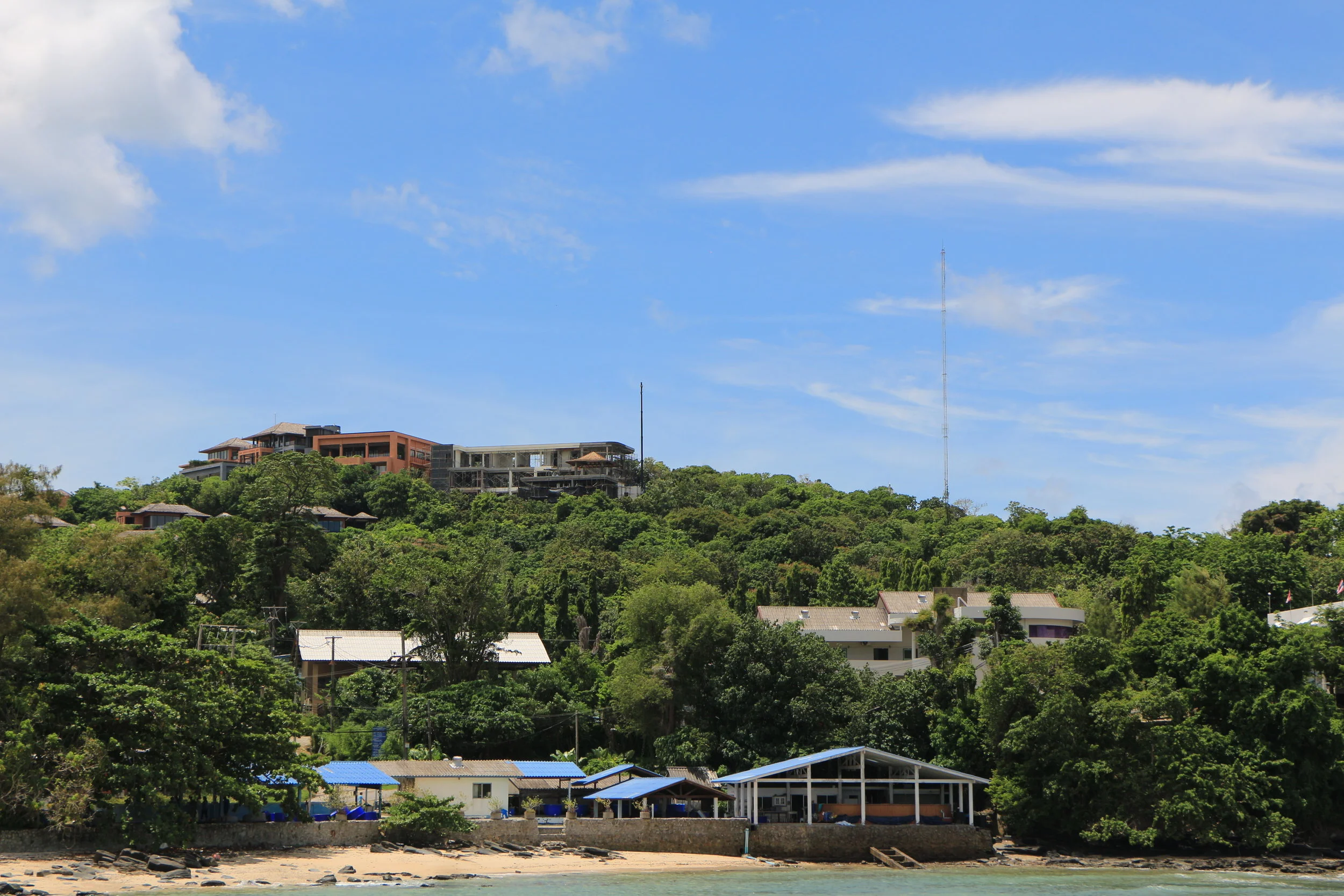 PMBC from the sea.