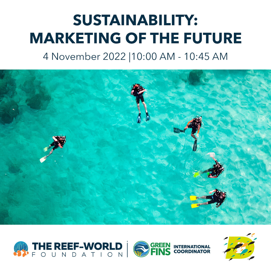 We're going to DEMA!

The Reef-World Foundation and NOAA&rsquo;s Office of National Marine Sanctuaries are having a session on Sustainability: Marketing of the Future in room S210DE on the 4th of November.

This session will draw on 20+ years&rsquo; 