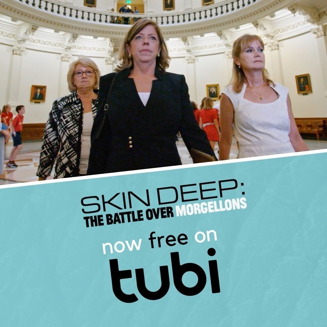 Skin Deep: The Battle Over Morgellons is now FREE at tubitv.com &amp; on the TUBI app. ⁠
⁠
Visit the Skin Deep website for digital, DVD &amp; Blu-ray at MorgellonsMovie.org⁠
.⁠
.⁠
.⁠
#SkinDeep #MorgellonsMovie #MorgellonsDisease #Morgellons #Morgello