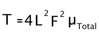 Final Tension equation.