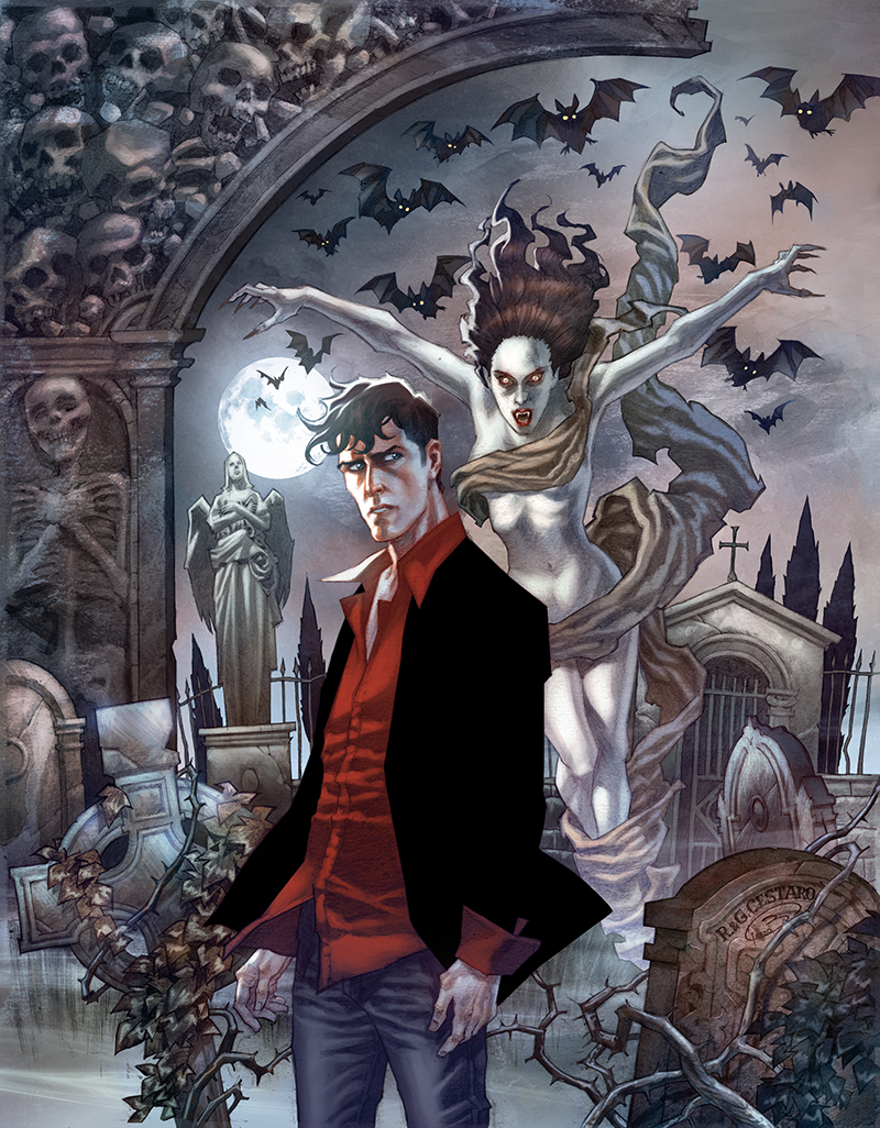 Cover "Dylan Dog Color Fest" Pencil: Raul e Gianluca Cestaro Colors: Barbara Ciardo Publisher: SERGIO BONELLI EDITORE