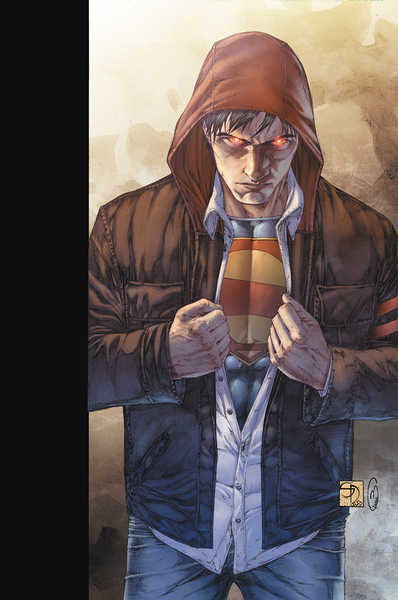 Cover "Superman: Earth One" vol.1 Pencil: Shane Davis Ink: Sandra Hope Colors: Barbara Ciardo Publisher: DC COMICS