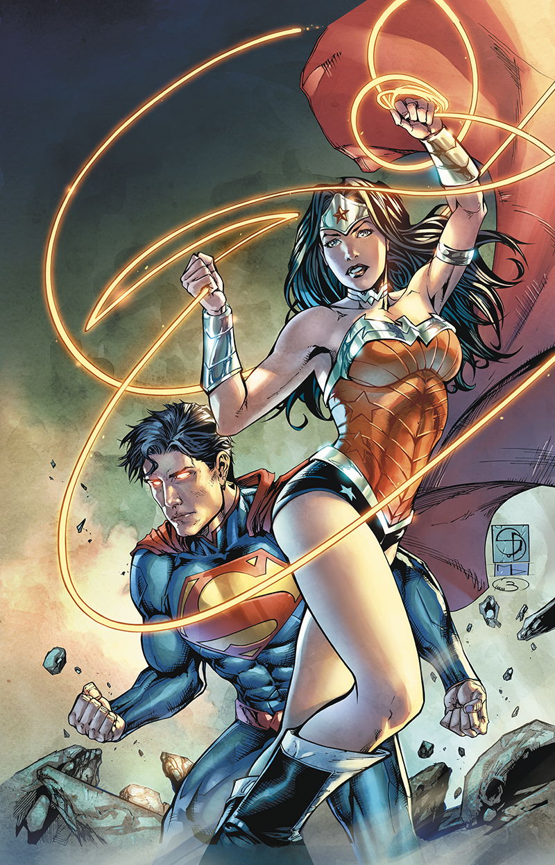 Variant Cover "Superman/Wonder Woman" #2 Pencil: Shane Davis Ink: Michelle Delecki Colors: Barbara Ciardo Publisher: DC COMICS
