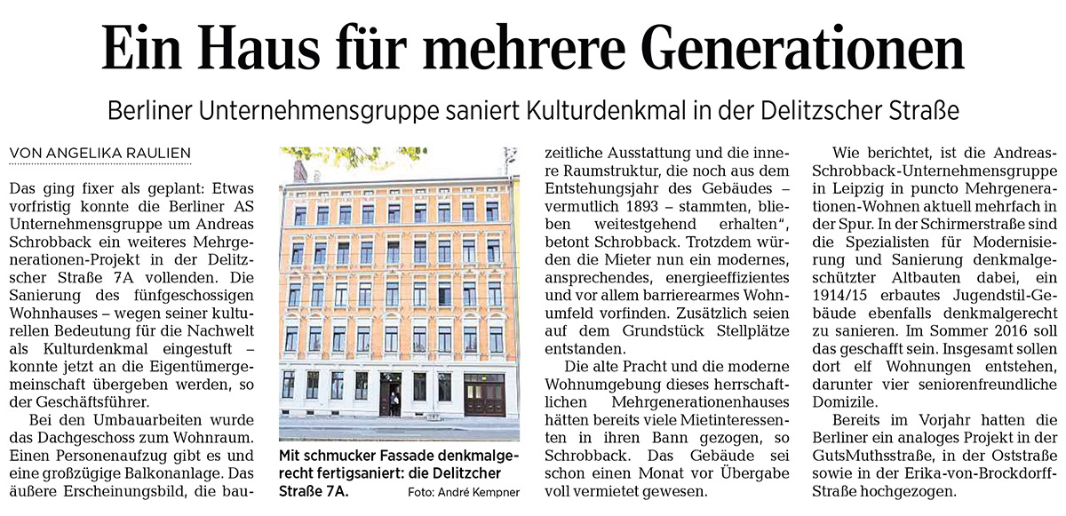 Leipziger Volkszeitung 08.10.2015