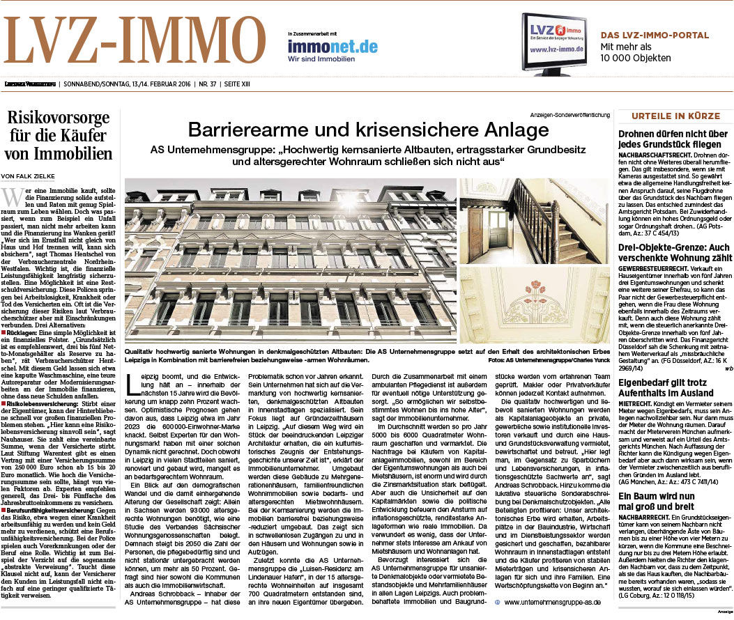 Leipziger Volkszeitung vom 13.02.2016