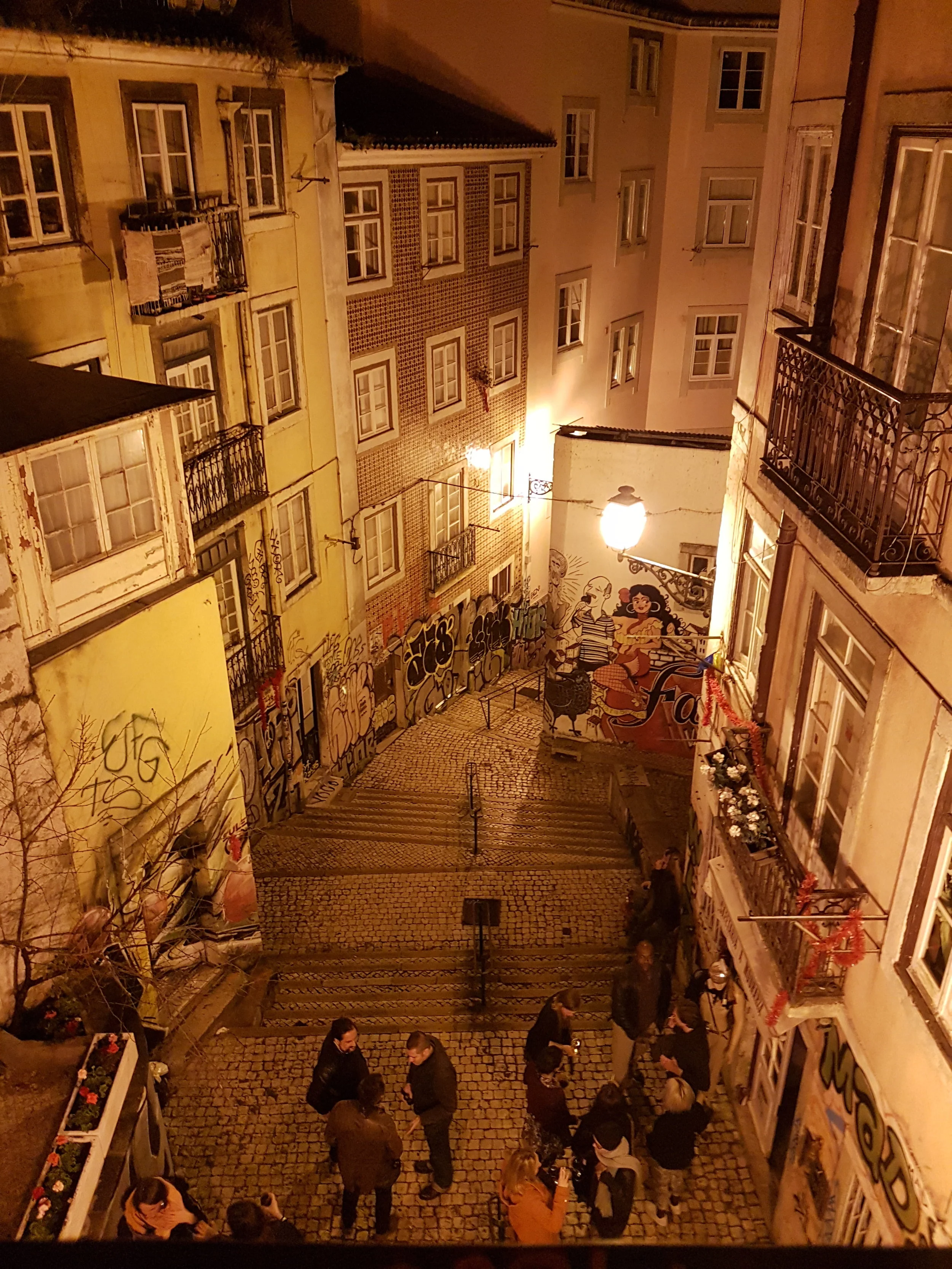 Lisbon by night
