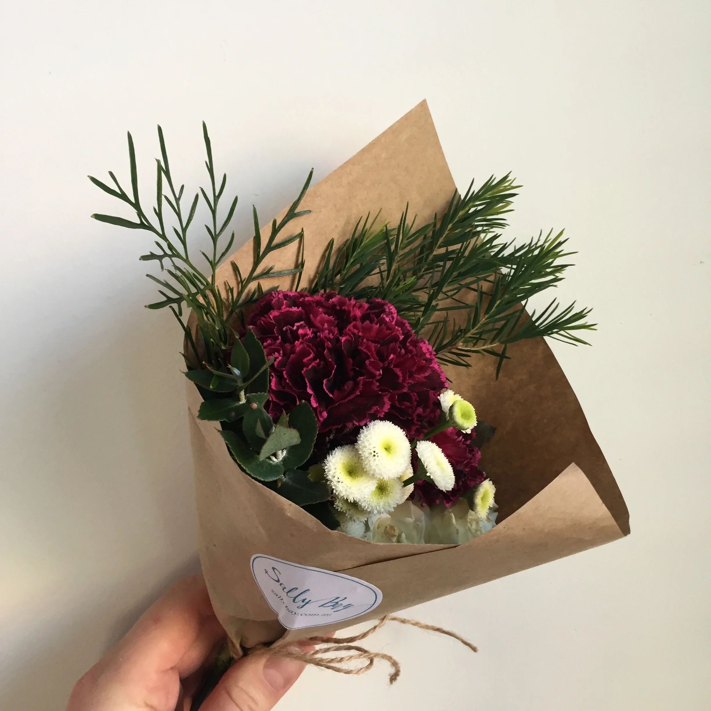 Belrose Mother's Day Flowers maroon theme.JPG