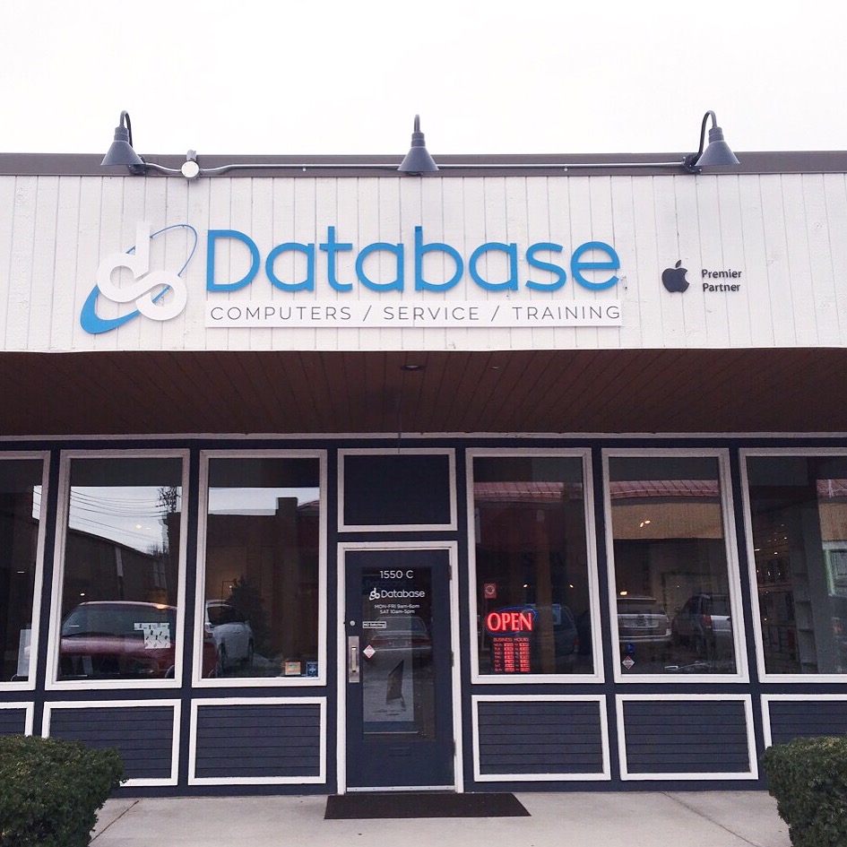 Database Outdoor Sign