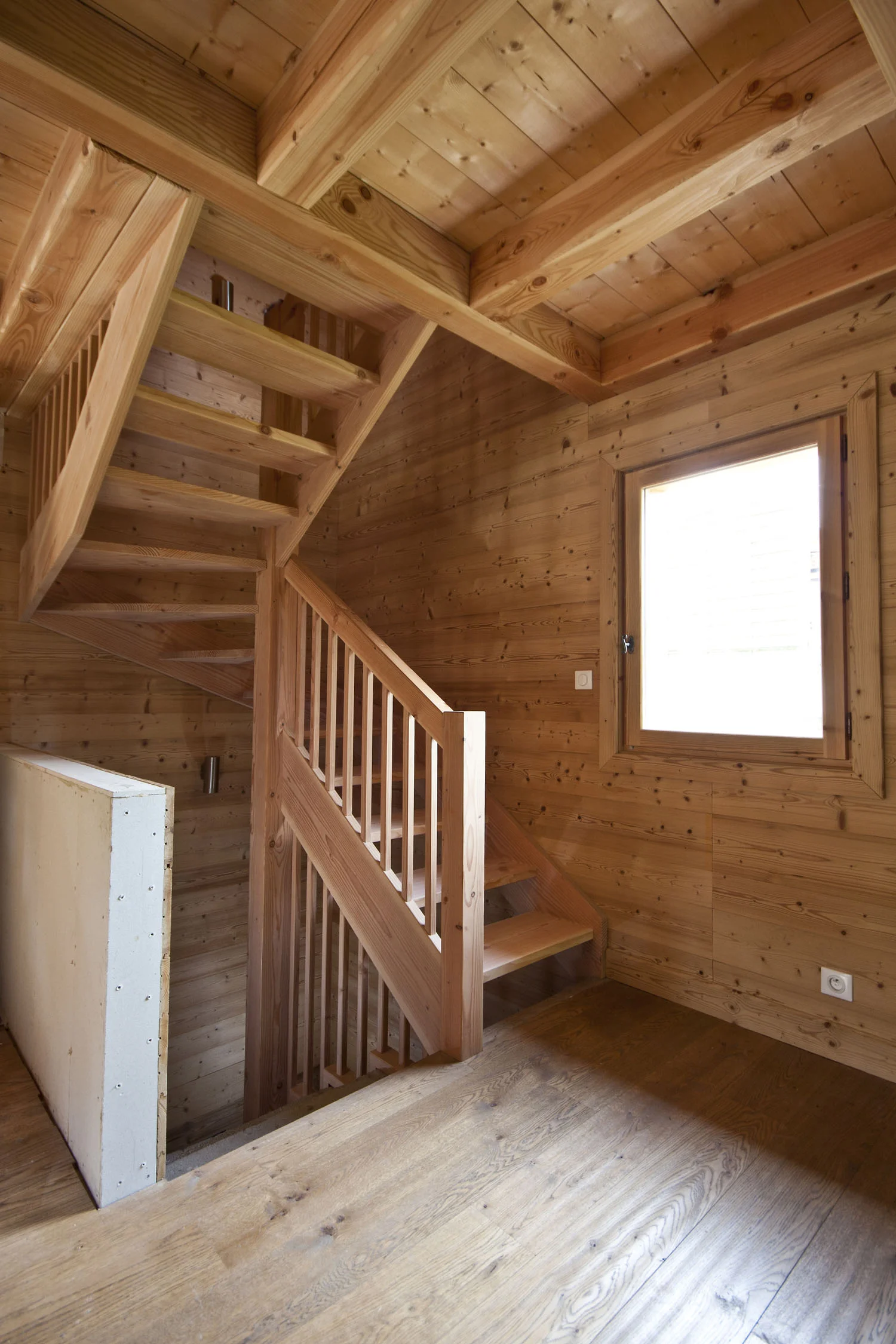 Half turn staircase