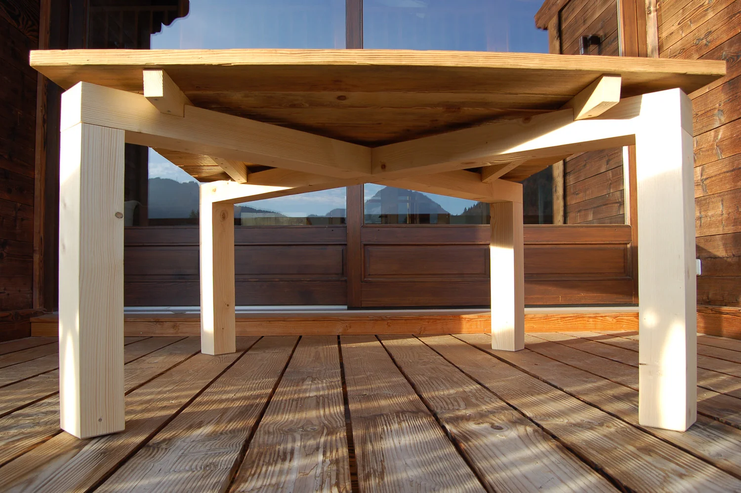 Vieux bois table 