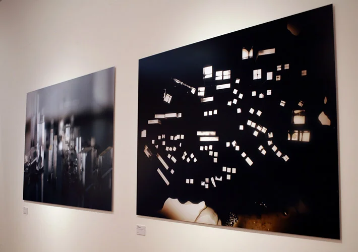 Flood 1 &amp; Flood 2 C-type photographic print mounted on aluminium, Dimensions 120cm by 170 cm 