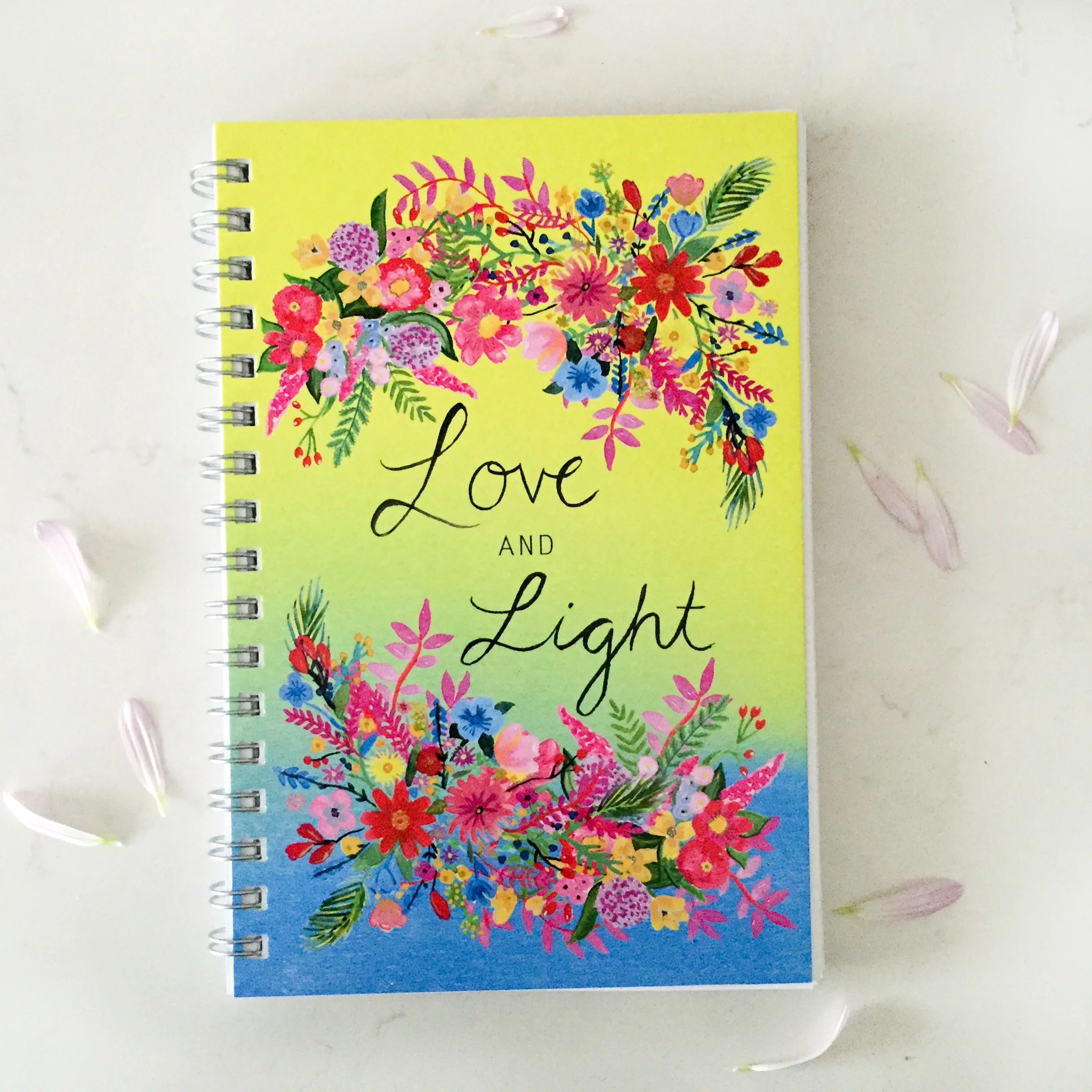 Love & Light Spiral Journal