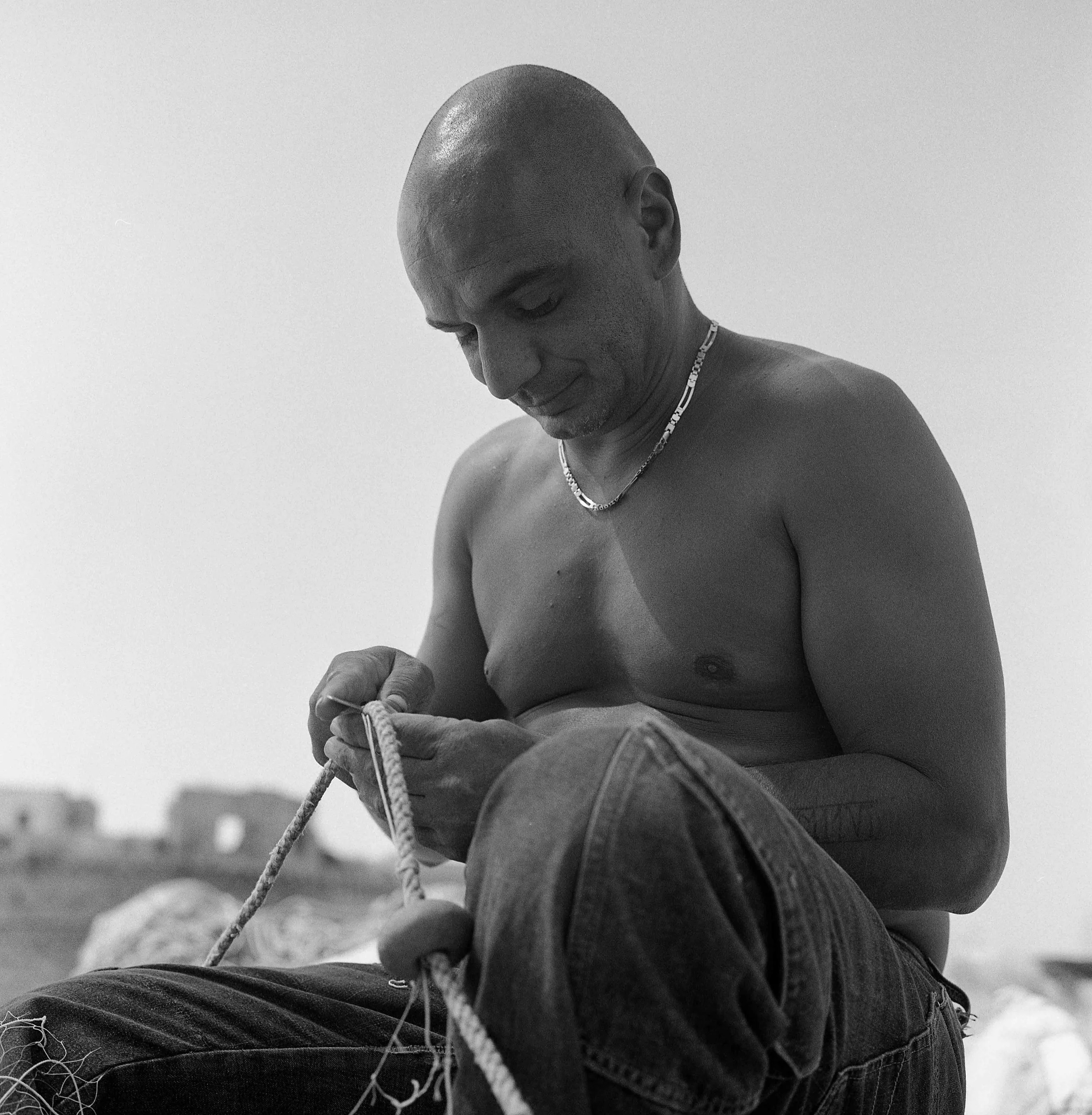 Pescador. Gallipoli, Italy