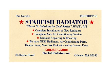 Starfish Radiator Orleans