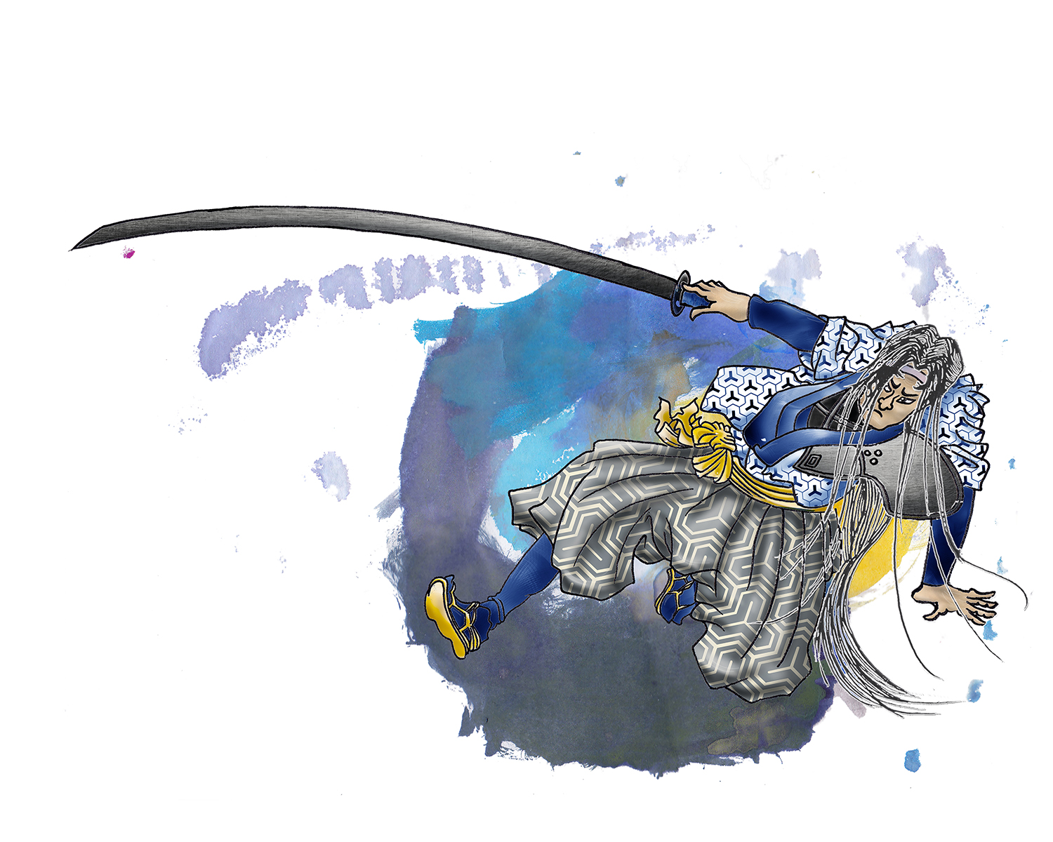 GAAM Fantasy - 2014 - Ukiyo-e Sephiroth - ©ElenaØhlander 