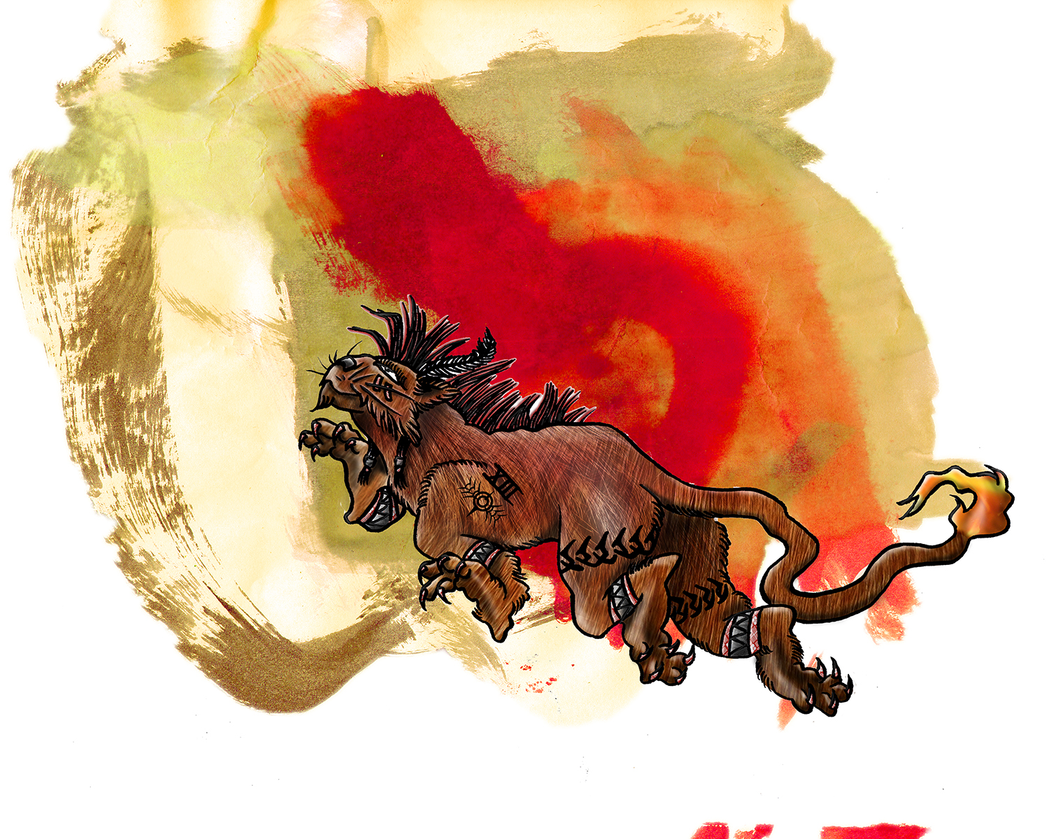 GAAM Fantasy - 2014 - Ukiyo-e Red XIII - ©ElenaØhlander