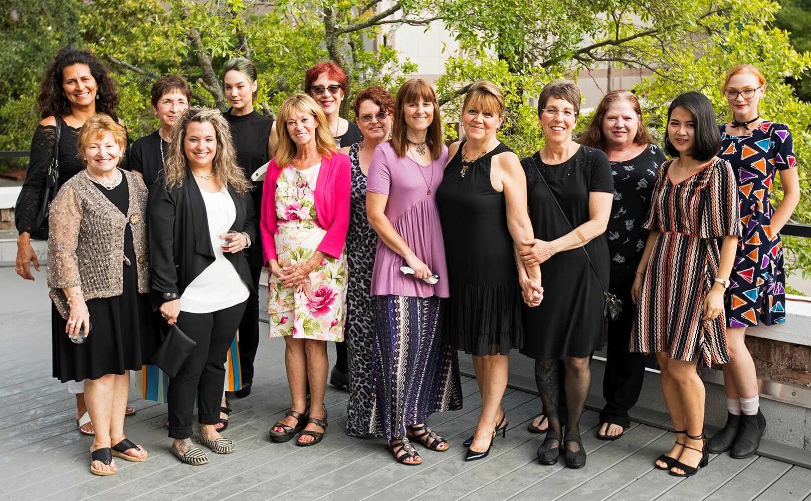 Some of the fantastic members of Fem Art Gallery. Photo Credit: Toni Smailagic
