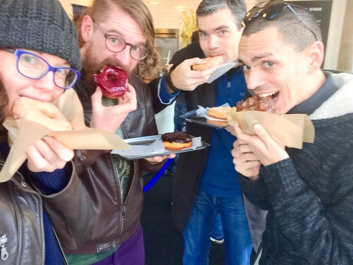 Fight isolation with donuts.