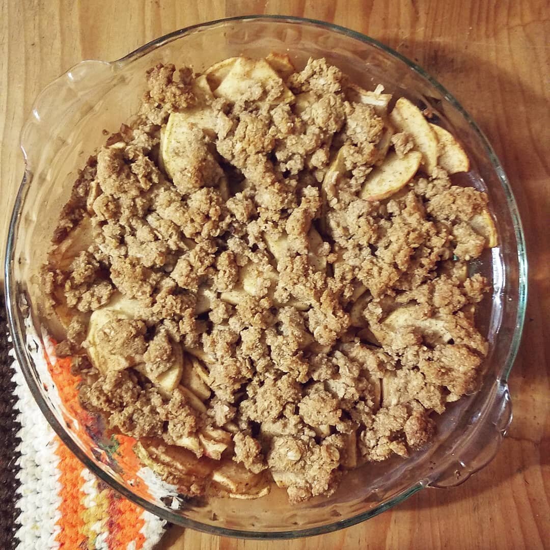 🍎Recipe for &quot;Healthier&quot; Apple Crisp ❤️ made with 🍁our Dark grade Maple syrup, is now on our website! Check it out for a yummy way to use those apples you just grabbed from the orchard!
***
USE code FREE35 to get FREE SHIPPING on all order