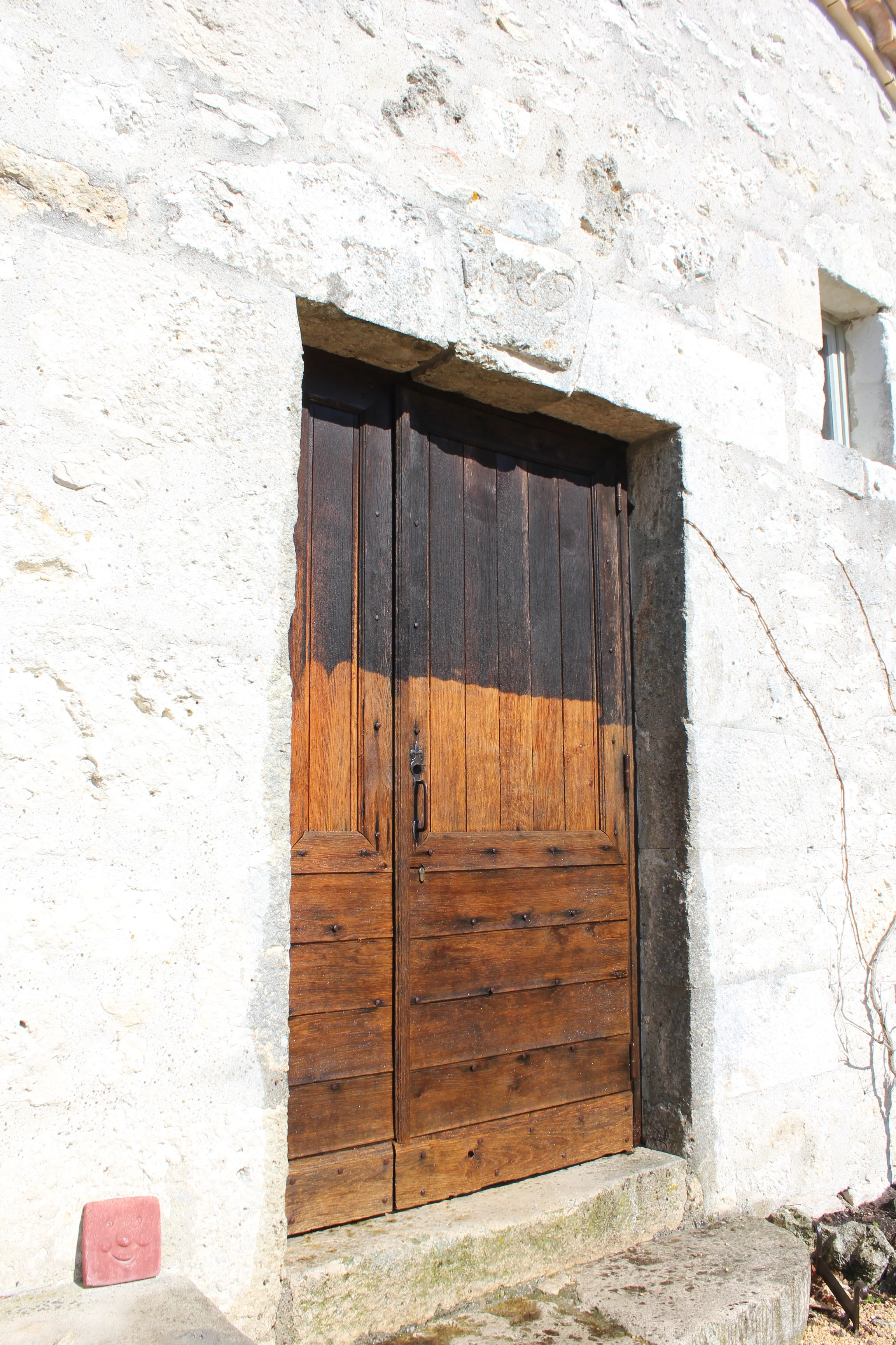 The bolly door during the clean.