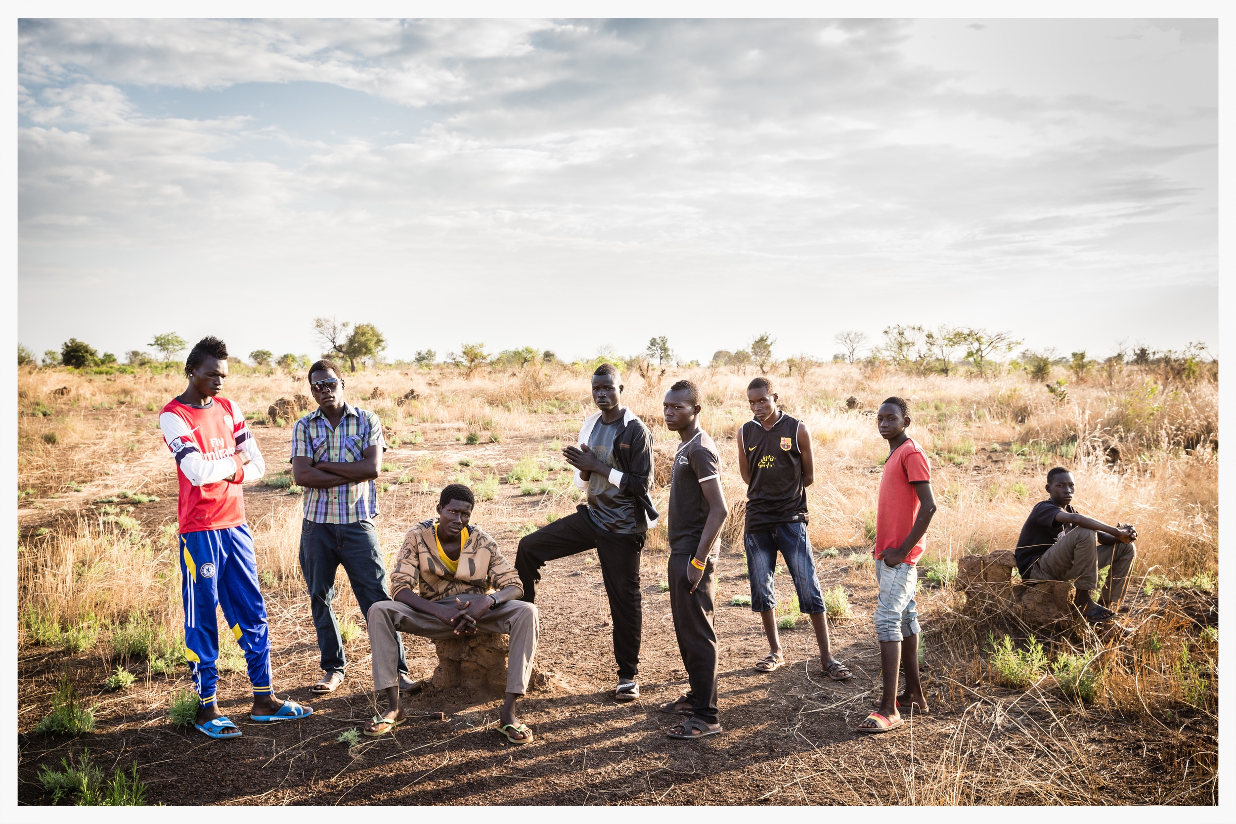 Aweil Jedid gang, WBEG State, South Sudan. Photo © Marcus Perkins