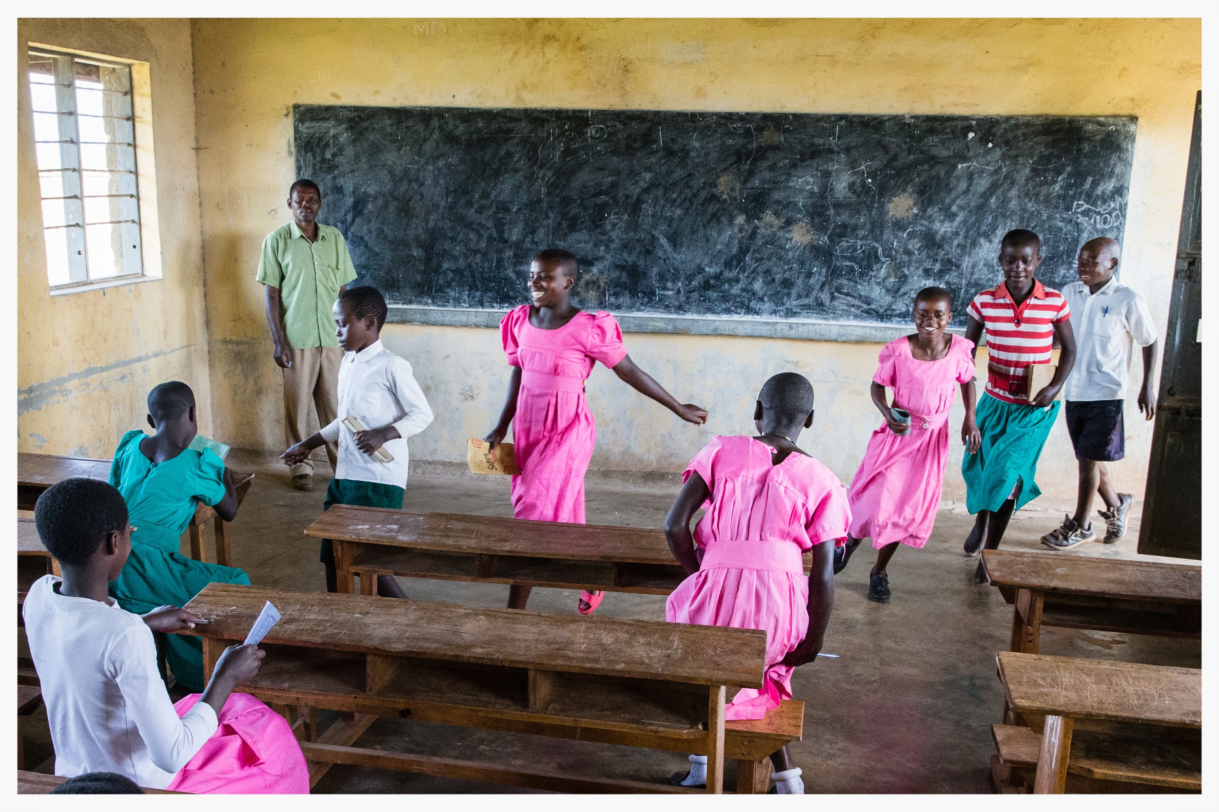 School is highly valued in Rwanyana, south west Uganda. Photo © Marcus Perkins