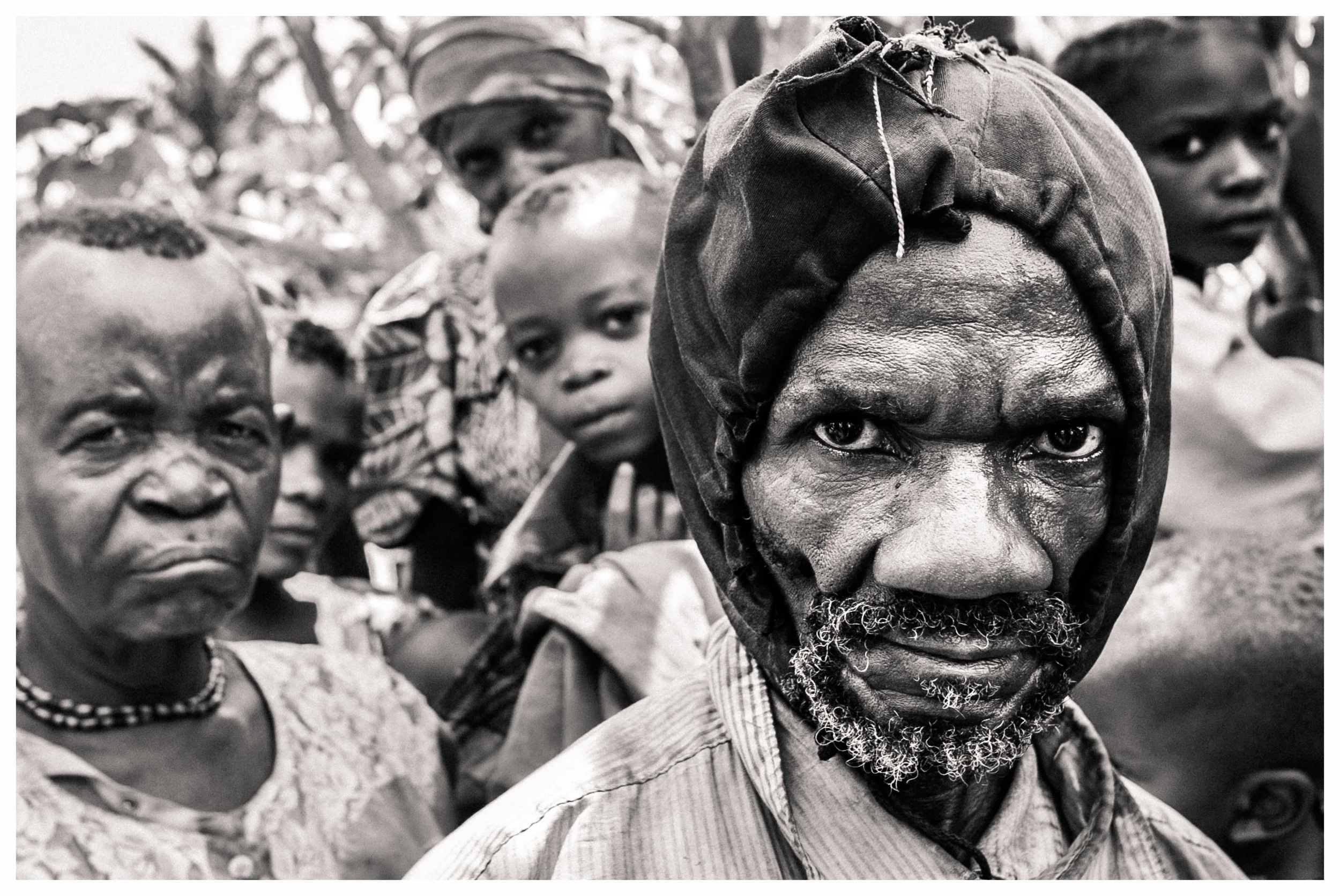 A pygmy elder in Eringeti, north east Congo. Photo © Marcus Perkins