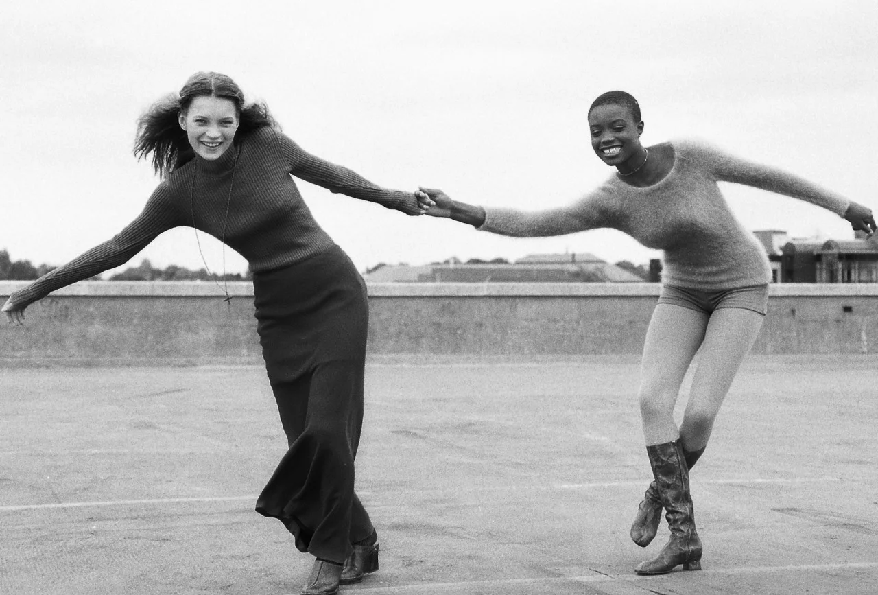 Heaven is Real | Kate Moss and Lorraine Pascale by Corinne Day The Face February 1991