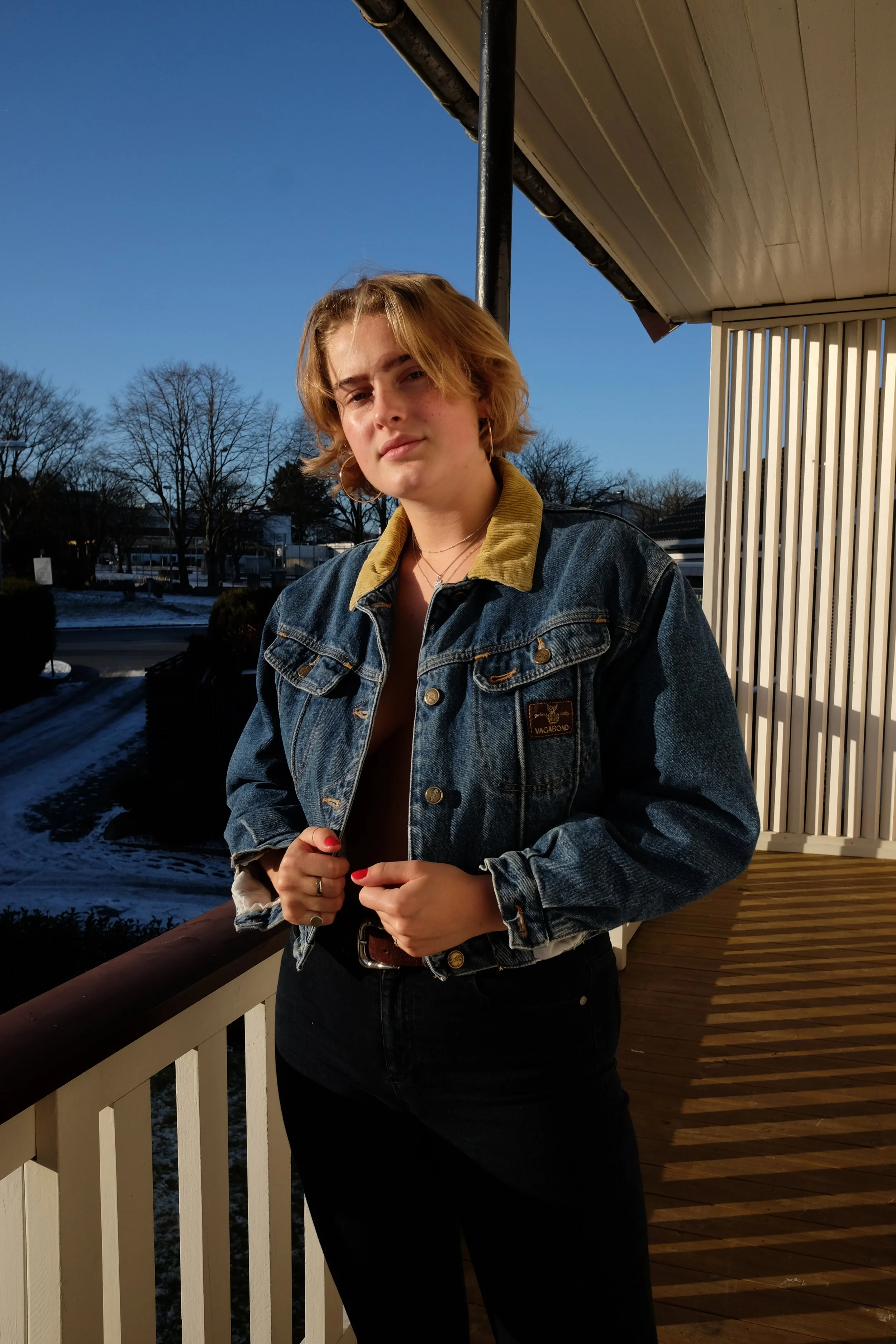 80's cropped Vagabond