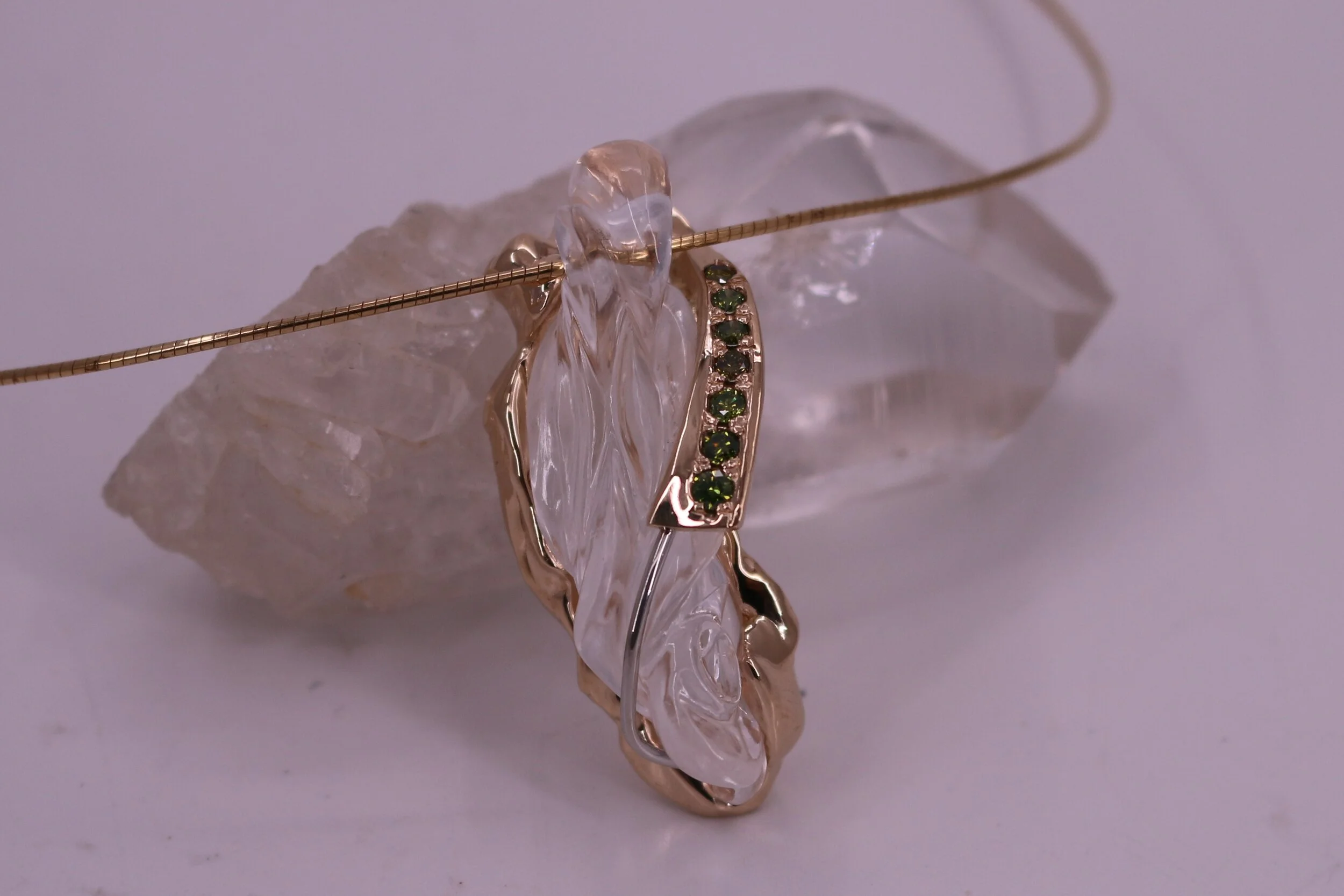 Quartz and green diamond with crystal4.JPG