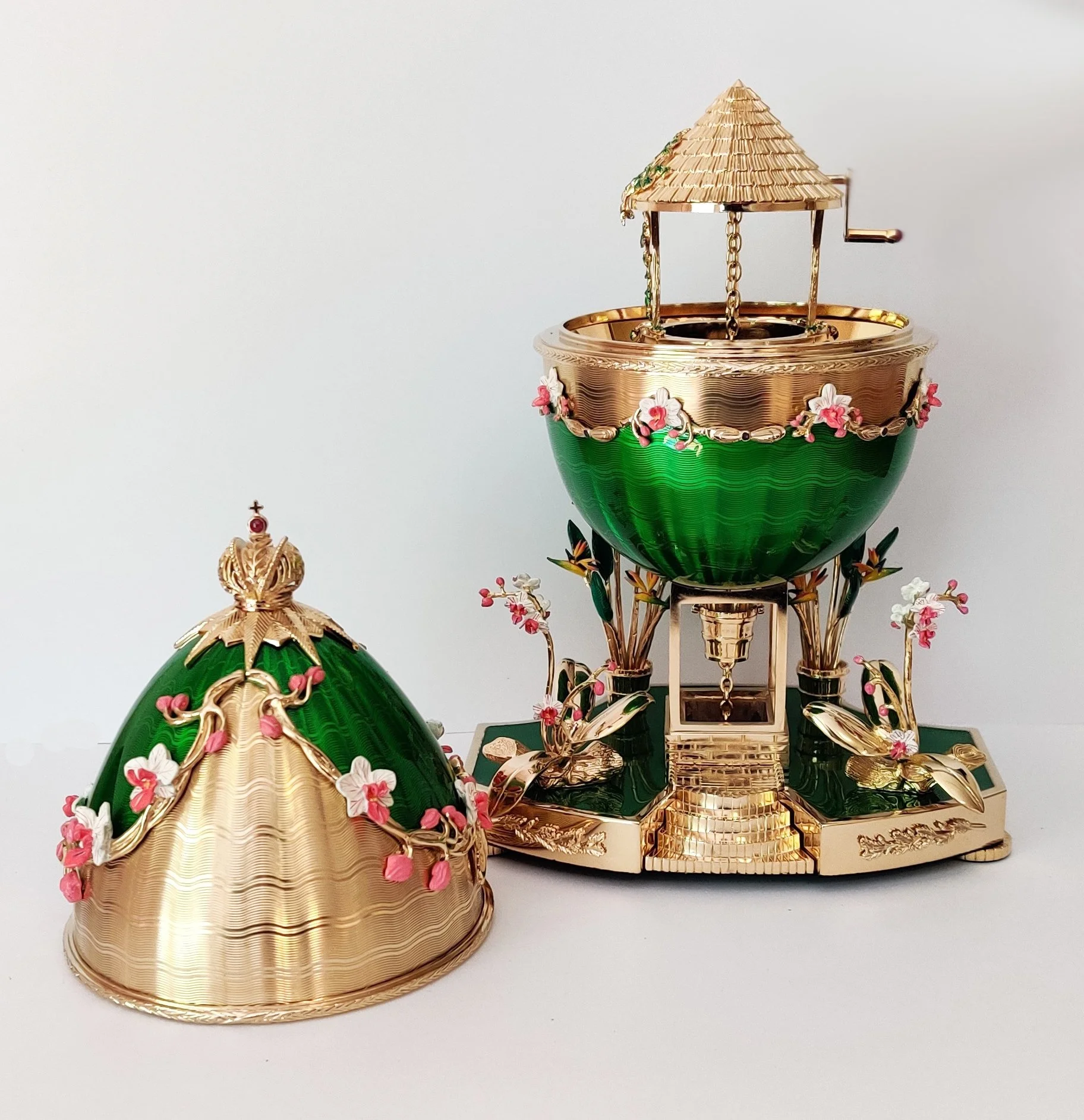 Garden Egg by Theo Faberge St Petersburg Collection