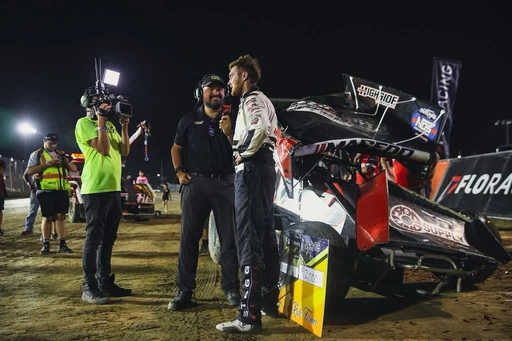 &ldquo;One for the books&rdquo; - @nickzeb 
📸: @nickzeb 

An awesome night of Winged Sprint Car Racing w/ @highlimitracing at @thetrackthatactionbuilt.
Congratulations, @cole_macedo21! So happy for you! 

@eldoraspeedway up next!