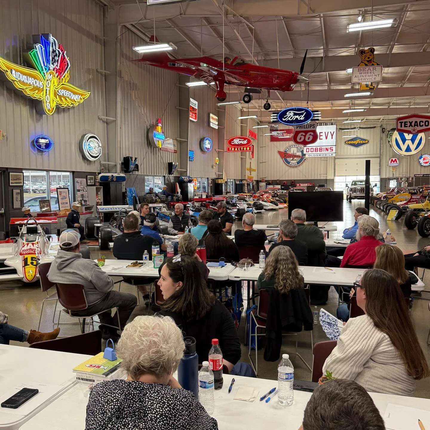 A massive thank you to @racersforchrist for asking me to emcee their region 3 retreat this weekend. Drag racing lifer Mike Lewis and @highlimitracing star @dannysams245624 were the guests. They shared amazing testimony as well as fun stories about th