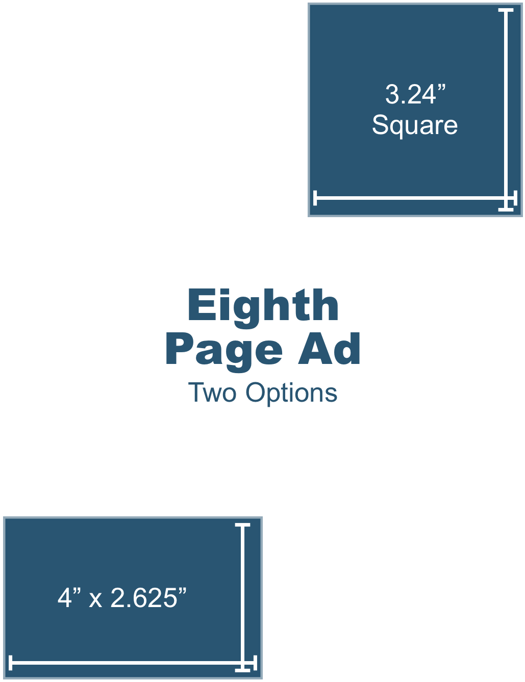 1/8 Page Ad - Print 