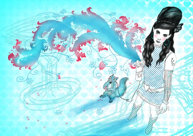 Illustration_TLC_Print_RainbowEmboss_FlavourOfWine