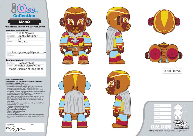 Illustration_Monkey_King_Qee_Toy_Design_Set