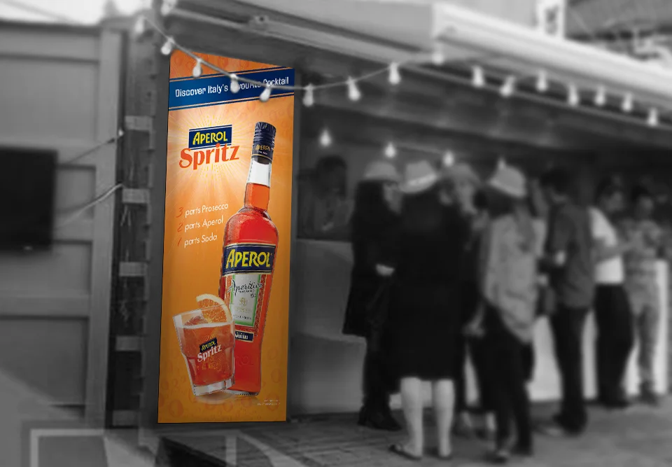 CampariGruppo_Aperol_Signage_PopUp_Shop