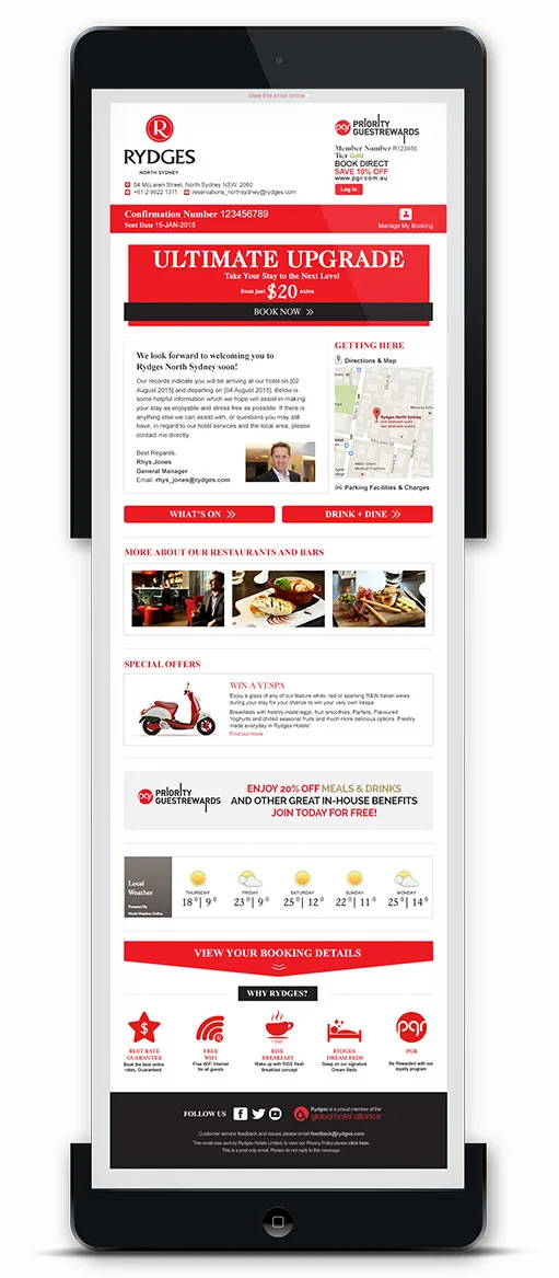 Rydges_LifeCycle_EDM_PreArrival_Tablet