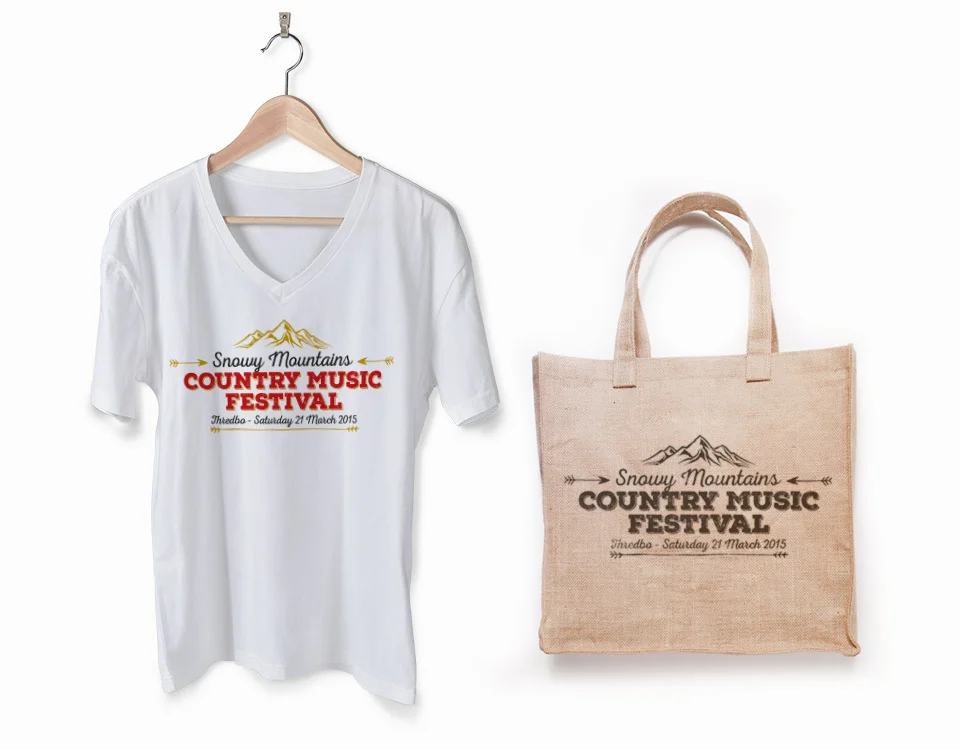 Thredbo_CountryMusicFest_Tshirt&TouteBag